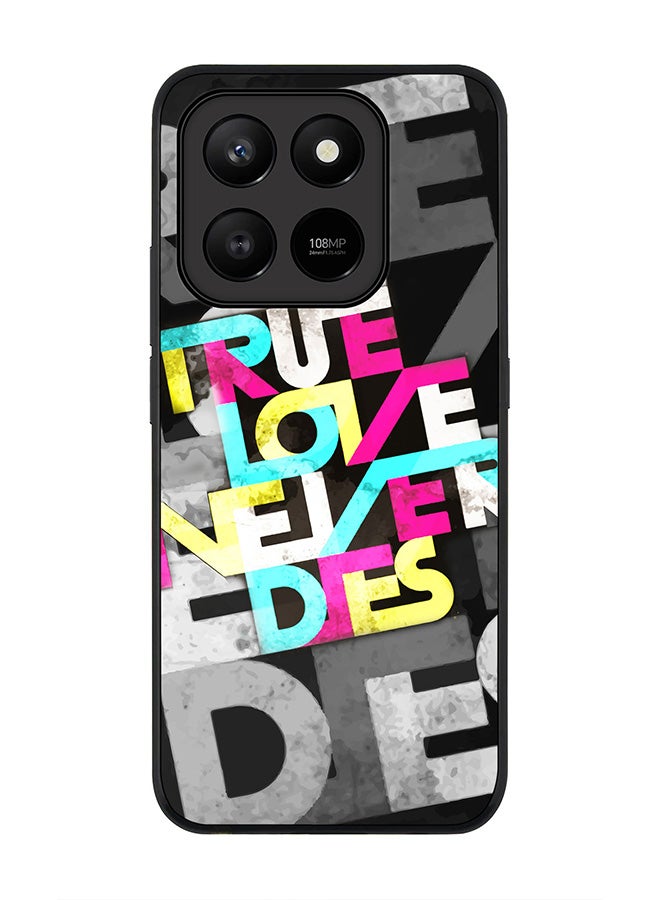 For Honor X7d 4G / X7d 5G / 400 Smart Case,Slim fit Camera Protection, Shockproof Thin Phone cover  - True Love Never Dies